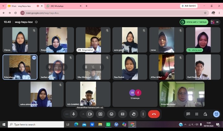 Darurat Abu Vulkanik: Patuhi Imbauan Pemprov.Lampung, SMKN 1 Raman Utara Alihkan KBM ke Moda Daring