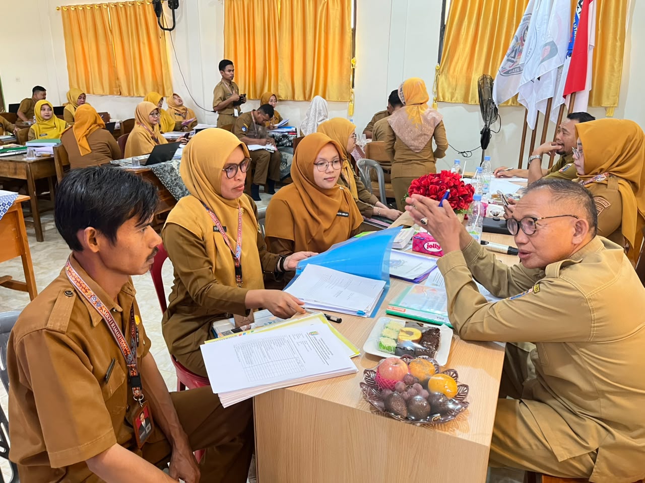 SMKN 1 Raman Utara Sambut Tim Pengawas Disdikbud Provinsi Lampung dalam Kegiatan Supervisi Perangkat Ajar Guru