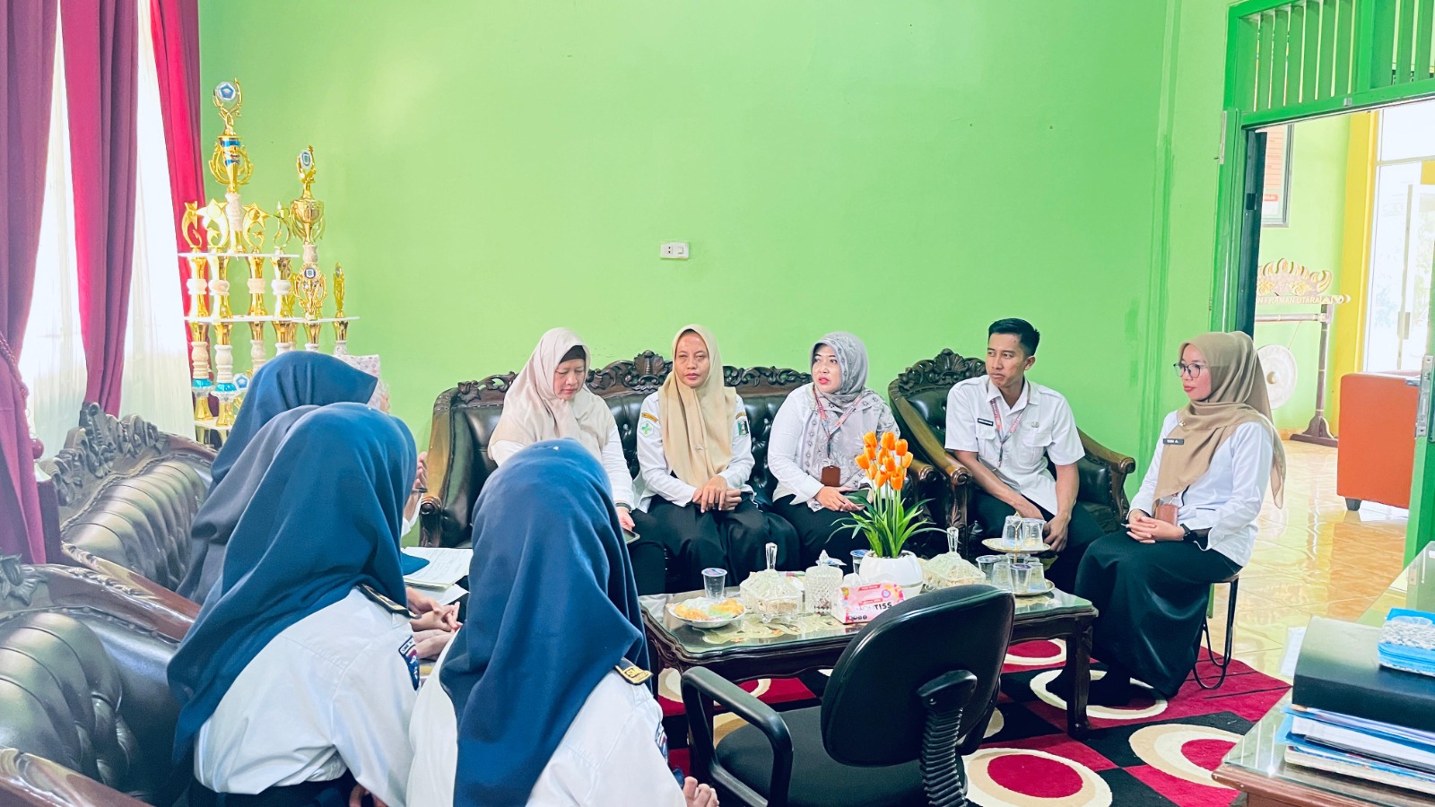 Kemitraan UPT Puskesmas Raman Utara dan SMKN 1 Raman Utara
